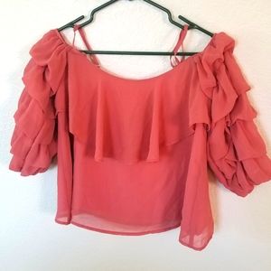 Off the shoulder blouse